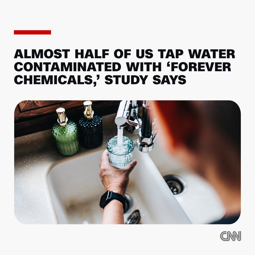 CNN on Twitter "Almost half of the tap water in the US is contaminated