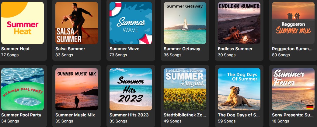 DigLibraryuk's tweet image. Enjoy the Sounds of Summer 🌞😎🎶

There are always a host of music events held during the summer, and music is the perfect back drop to any party.

With Freegal you can find a wide choice of ready to go summer music playlists. Simply search ‘Summer’ to access 100&apos;s of songs