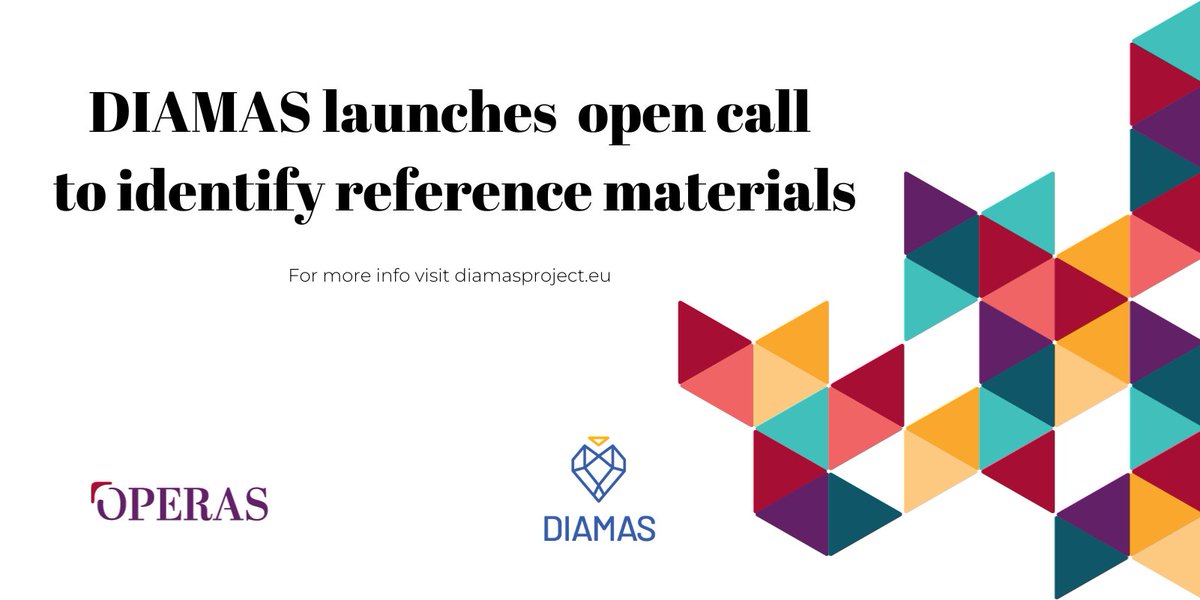 Last chance today: The <a href="/DiamasProject/">DIAMAS Project</a> started an open call dedicated to identifying #reference materials across different languages. Contribute your #guidelines, #bestpractices, &amp; #trainingmaterials to drive scientific progress. Discover more: diamasproject.eu/diamas-launche… <a href="/HorizonEU/">Horizon Europe 🇪🇺</a>