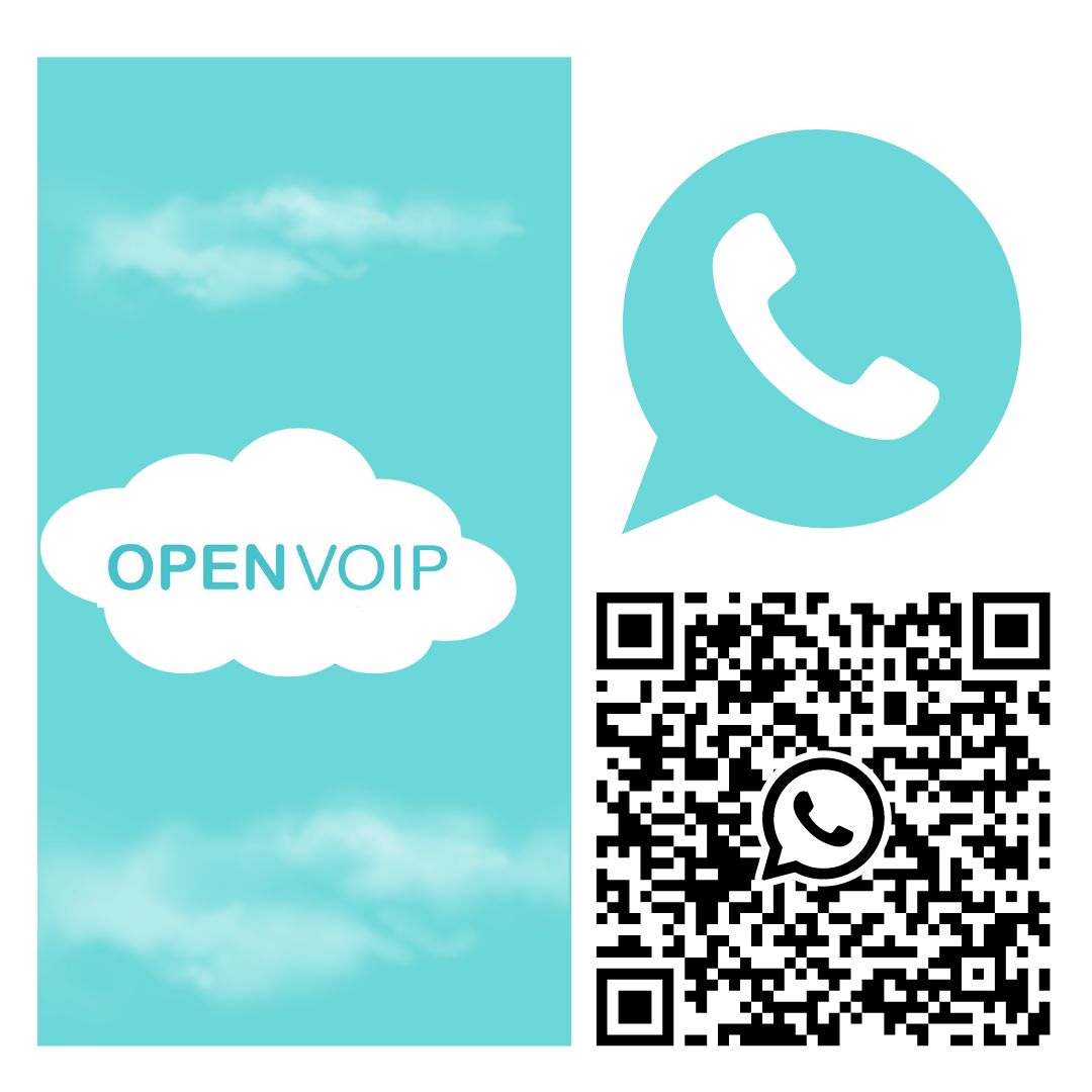 New and existing customers can easily contact us for support or sales. Simply scan the QR code which will start a chat. Or you can message us using the following number +447761341008.

Communication made simple.

#openvoip #voip #whatsapp #customerservice