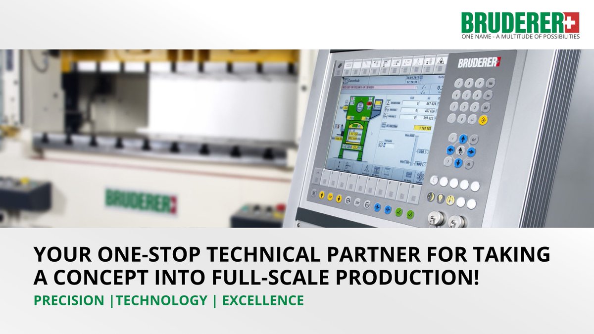 BrudererUK's tweet photo. NEED A COMPETENT PARTNER TO HELP TAKE YOUR CONCEPT INTO PRODUCTION?
With our range of equipment and bespoke solutions, BRUDERER UK is your one-stop shop to make it happen.
#concepttoproduction #ukmanufacturing #solutionprovider https://t.co/QqSp0wblKo