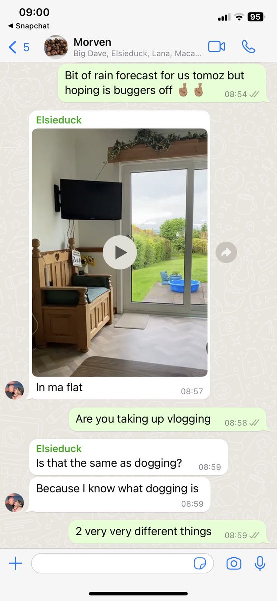 Mam straight out the bat today