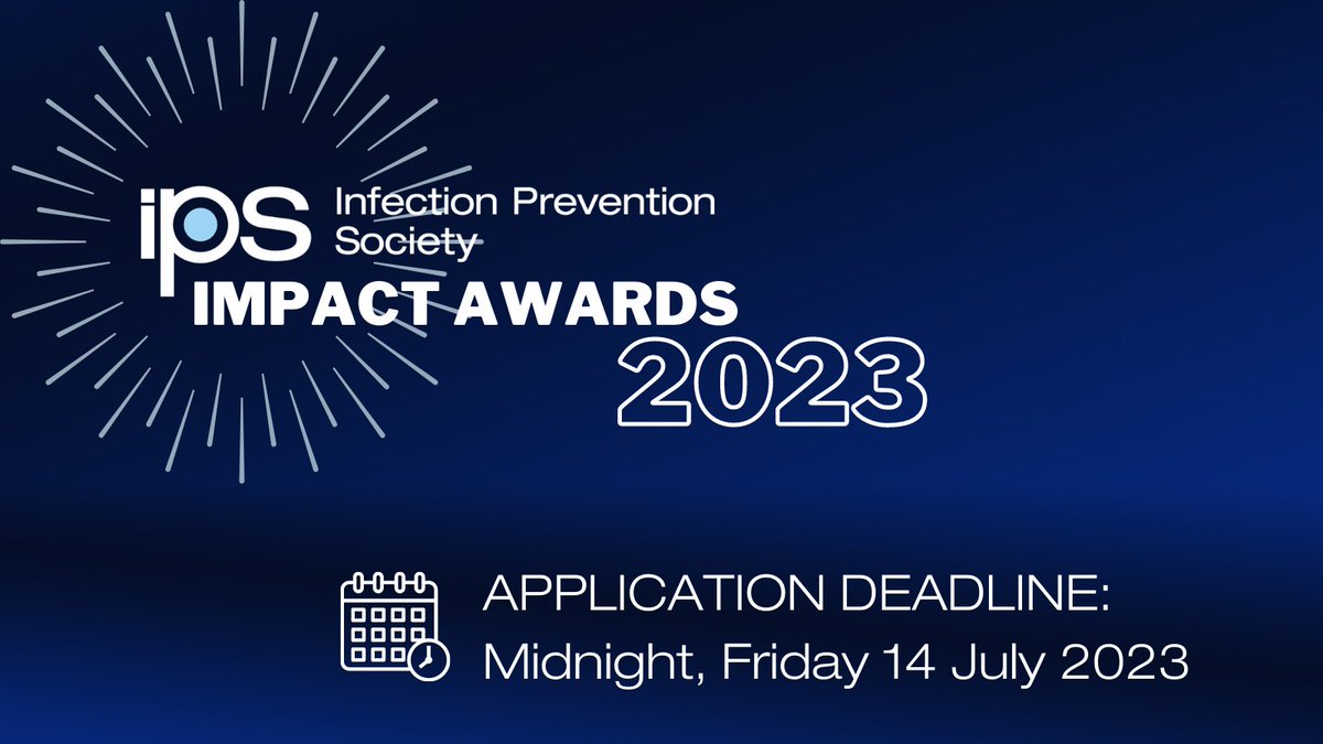 Only 1 week to go!  

Have you completed your nomination for the #IPSAwards?

Categories
1. Award for Excellence 
2. Award for Patient Experience 
3. Award for Nurturing IPC talent

👉 buff.ly/3F3WDAY

📅Closing date: Friday 14 July (Midnight)

#infectionprevention #IPC
