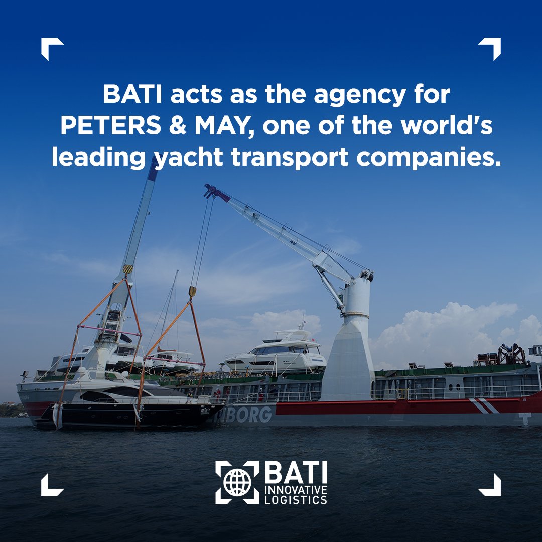BATI_GROUP's tweet photo. Did you know BATI is the market leader in yacht transportation, one of the most fascinating and demanding modes of transport?

#Batı #BatıGroup #Innovative #Logistics #LogisticSolutions #Project #ProjectTransportation #YachtTransportation #YachtLogistics #SuperYacht