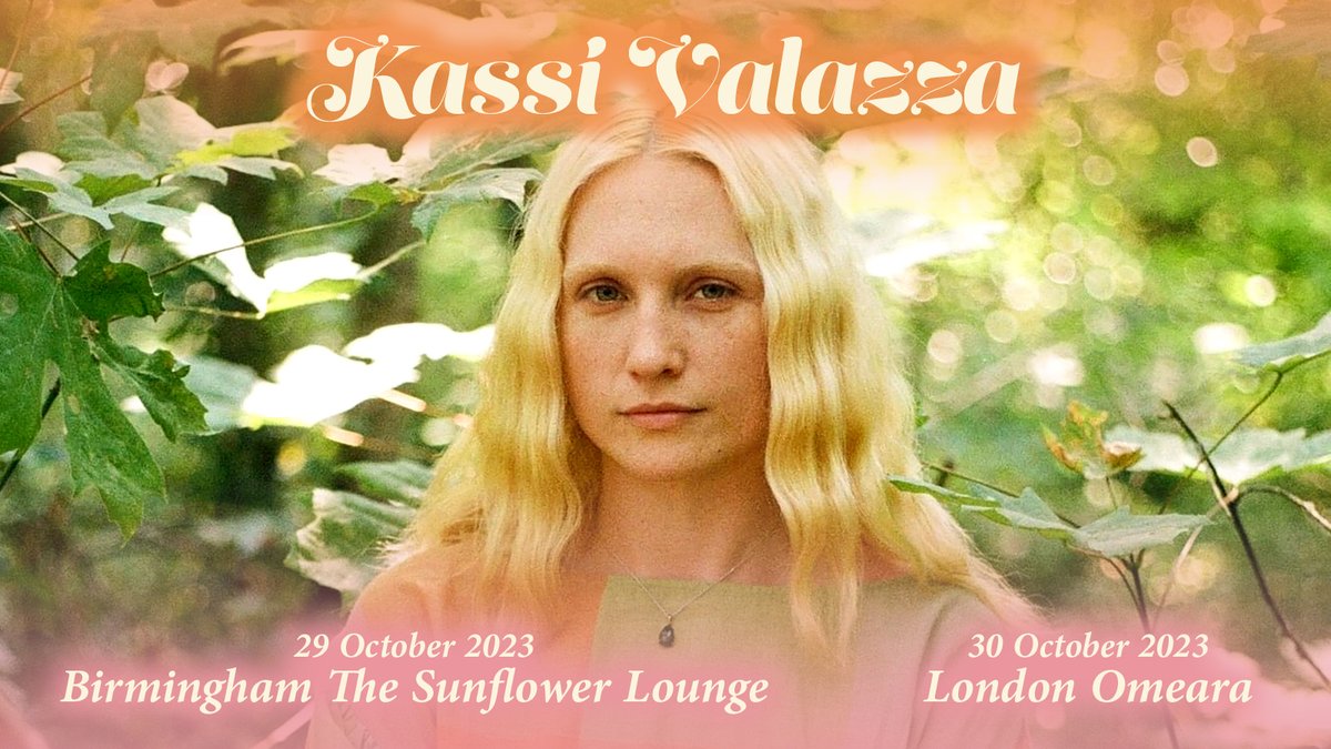LiveNationUK's tweet photo. ON SALE: Following the release of her new album 'Kassi Valazza Knows Nothing', #KassiValazza is heading to Birmingham's @Sunflowerlounge and @OmearaLondon in October 💚
Get tickets 👉 https://t.co/DFcsYCKBIx https://t.co/45NAwYItLw