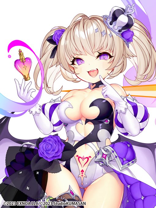 DMMGAMES クリエイティブチームくまさん『ティンクルスターナイツ』にて
「シャルレーヌ」を描かせて頂きました!メスガキちゃんをよろしくお願いします!
#ティンクルスターナイツ
#クルスタ
https://t.co/okThbeoncg 