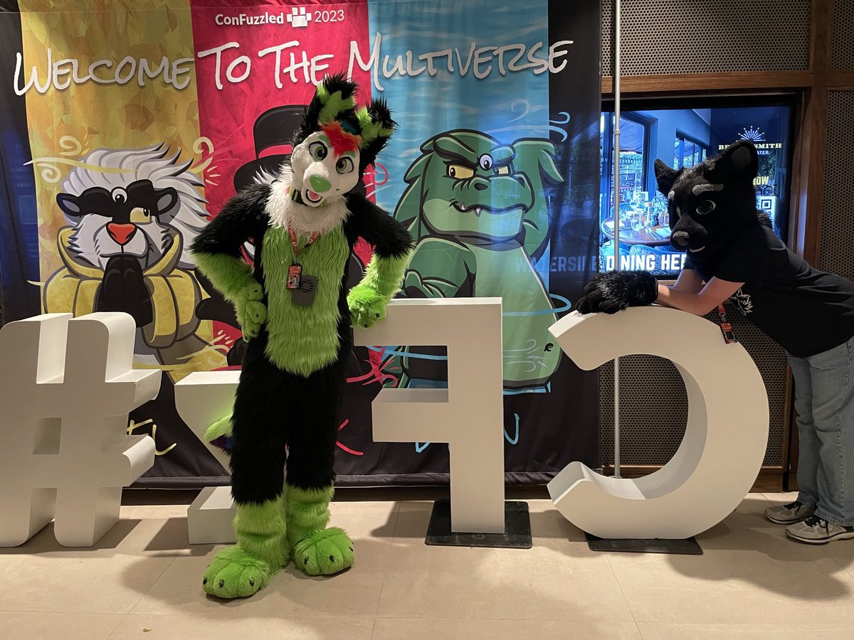 Something’s a little off about this sign. Can’t quite put my paw on it …..
Ah well I look cute in this so who cares?

Anyways, happy #FursuitFriday everybody.

🐺 <a href="/Felixthewolfy/">🐺Felix the wolf🐾</a>