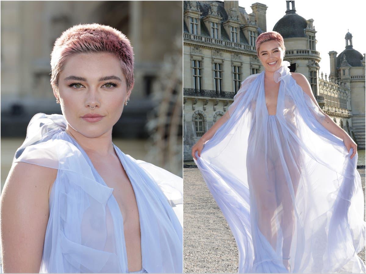 Independent Lifestyle on X: "Florence Pugh makes return to Paris Fashion  Week in sheer dress following uproar https://t.co/tSemkgrEJy  https://t.co/5MxfTQbb1S" / X