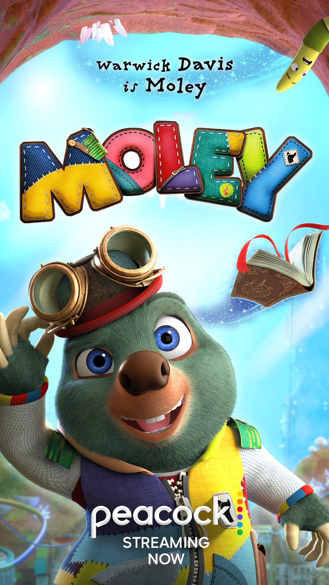 Warwick Davis (@warwickadavis) on Twitter photo My new animated Series, #Moley premieres on <a href="/peacock/">Peacock</a> today! It’s a wacky fun series with a good heart featuring the voice talents of Julie Walters, Stanley Tucci, Gemma Arterton, Trevor Dion Nicholas, Charles Dance, <a href="/AnnabelleLDavis/">Annabelle Davis</a> and <a href="/HarrisonWDavis/">Harrison Davis</a> to name a few. My new animated Series, #Moley premieres on <a href="/peacock/">Peacock</a> today! It’s a wacky fun series with a good heart featuring the voice talents of Julie Walters, Stanley Tucci, Gemma Arterton, Trevor Dion Nicholas, Charles Dance, <a href="/AnnabelleLDavis/">Annabelle Davis</a> and <a href="/HarrisonWDavis/">Harrison Davis</a> to name a few.