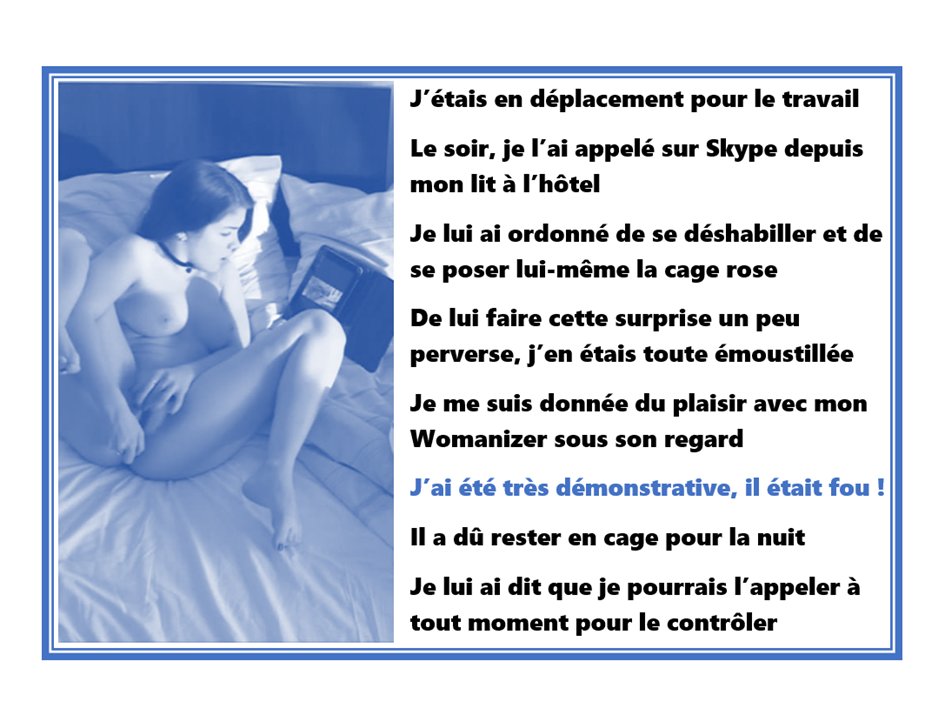 PrincesseEtlui's tweet photo. Aujourd'hui je raconte une anecdote à lire sur https://t.co/XJ9G1uTrba
Un jeu de #domination à distance avec mon #chasthusband qui m'a beaucoup amusée.
#flr #femdom #chastity #teasing #denial #orgasmdenial #wlm #climax https://t.co/0m6UbN8Zdk
