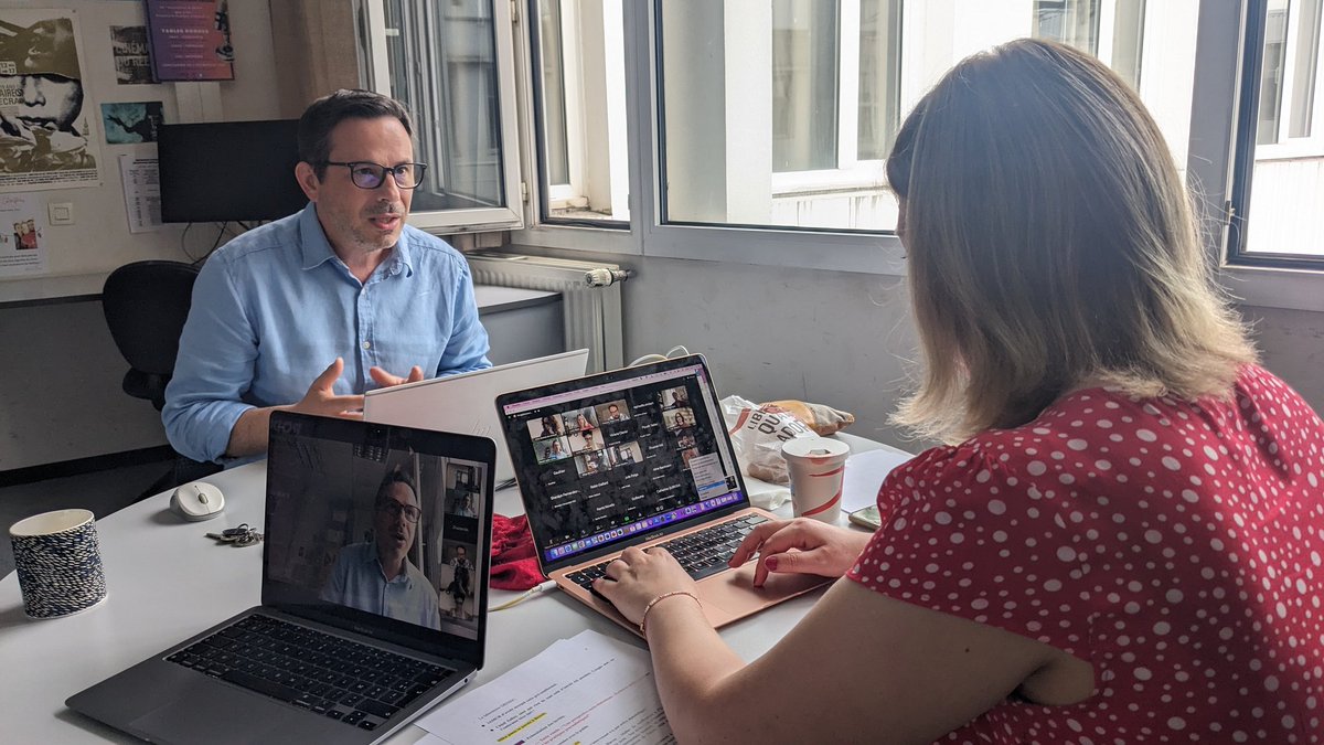 🧩 Let’s go for #IAMCR23 pre-conference "Climate, Media and Public Issues" at <a href="/UGrenobleAlpes/">Université Grenoble Alpes</a> 

➡️ Round table: "A socio-semiotic perspective: media writings on climate and journalistic practices"

〽️ Avec <a href="/luciealexis/">Lucie Alexis</a> <a href="/allardhuver/">Dr. François Allard Huver</a> <a href="/cioluloid/">Loïc Ballarini</a> <a href="/semioEye/">Pauline Escande-G</a> <a href="/SoAnn/">AnneSo Novel @soann@piaille.fr @soann.bsky.social</a> @ATMoncel