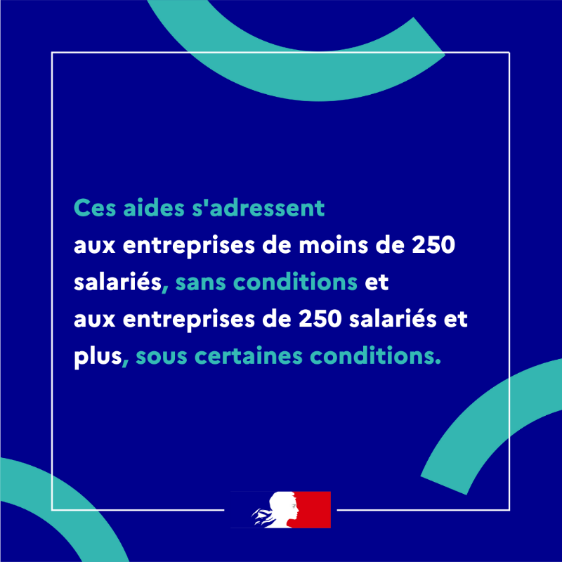 Economie_Gouv's tweet photo. #Apprentissage | Vous envisagez de recruter un jeune salarié en apprentissage ? 
✅ Votre entreprise peut bénéficier d’une aide exceptionnelle allant jusqu'à 6 000€
#Alternance #LeBonChoixPourMoi #1Jeune1Solution @Travail_Gouv
Conditions et les modalités 👇