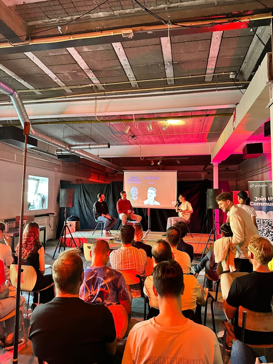 Daniel de Witte (@daniel_de_witte) on Twitter photo Had the pleasure to join a paneltalk about building in the bear market at <a href="/PolygonAdam/">Polygon Guild Amsterdam</a> with @umbertocanessa and part of the <a href="/0xPolygonDevs/">0xPolygonDevs</a> #DevXGlobalTour. Thanks everyone for being part of this amazing event. Had the pleasure to join a paneltalk about building in the bear market at <a href="/PolygonAdam/">Polygon Guild Amsterdam</a> with @umbertocanessa and part of the <a href="/0xPolygonDevs/">0xPolygonDevs</a> #DevXGlobalTour. Thanks everyone for being part of this amazing event.