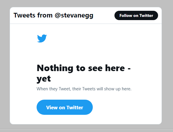stevanegg's tweet photo. So twitter feeds in web pages suddenly stop working.... making everyone check out the competitions facilities! One way of pushing the opposition #threads https://t.co/JO7gCNFkGD