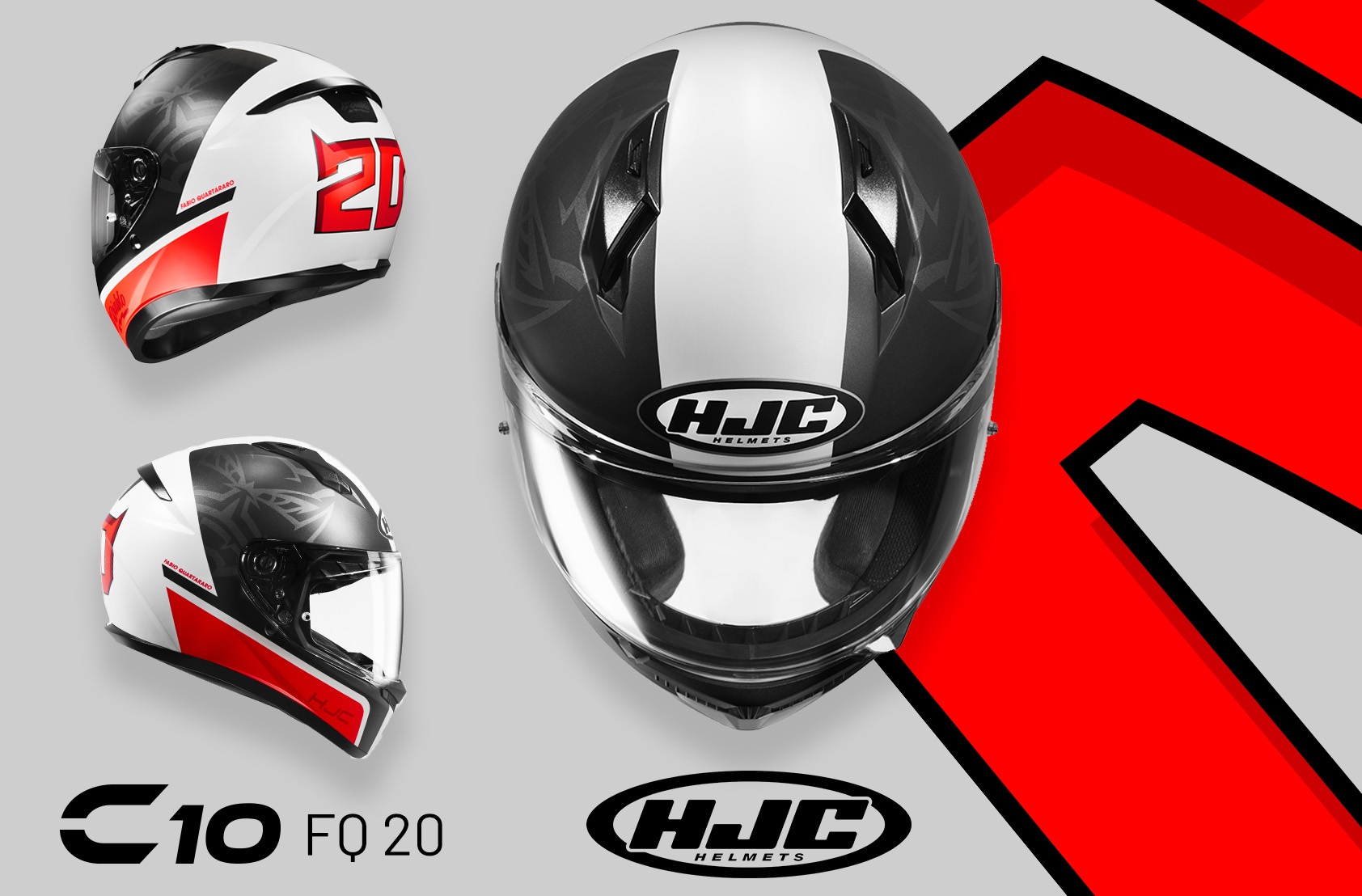 HJC Helmets Japan on Twitter "【New Arrival】 C10 クアルタラロ HJC ヘルメットの