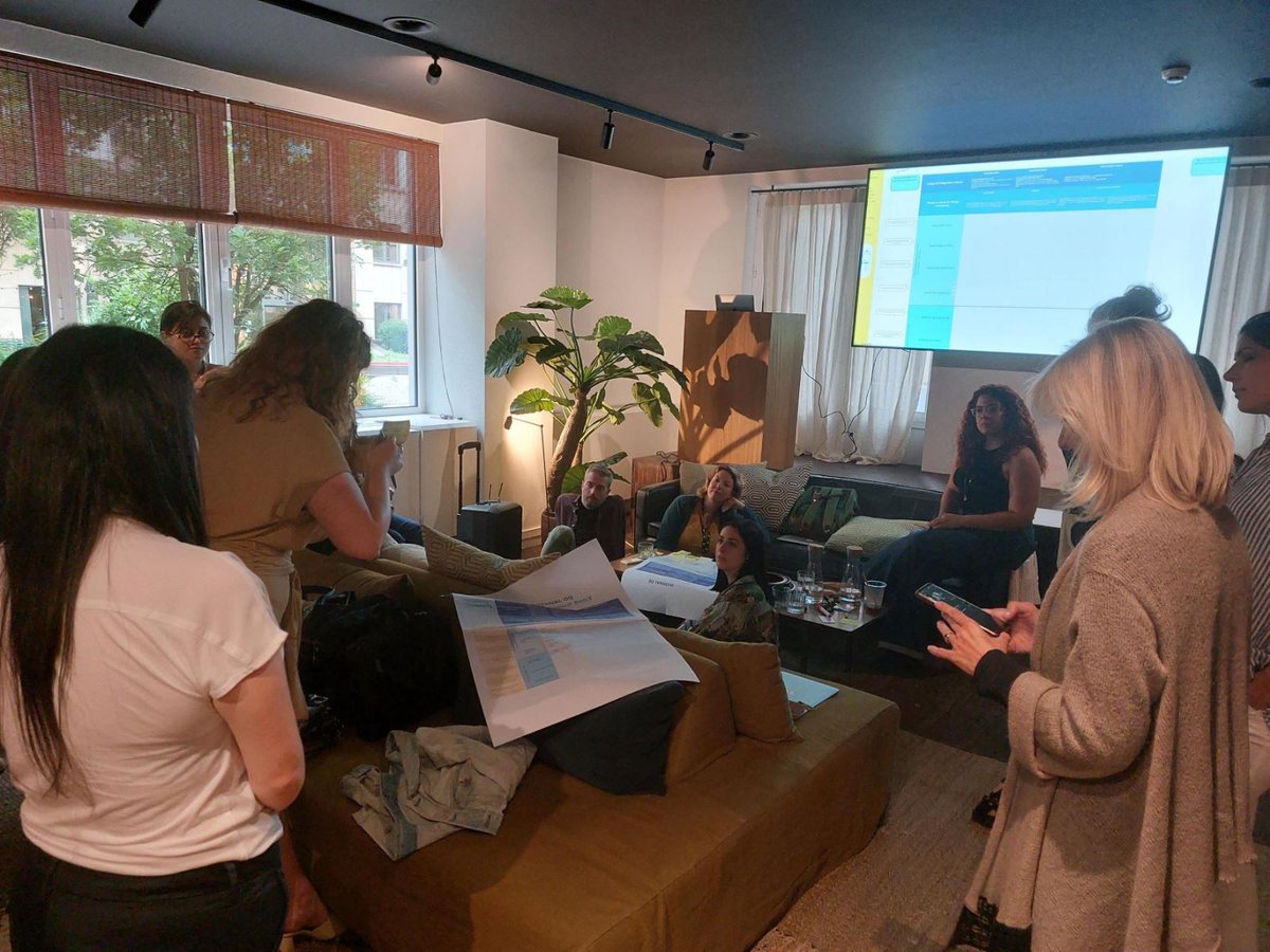 openlivinglabs's tweet image. 🚀ENoLL hosted 3 days of team building, with workshops aimed to organize our flagship event, the #OpenLivingLab days 2023.

Join us in #Barcelona from September 20 for our #Day0, a full-day training on Living Lab Methods and Tools!

👉#OLLD23 tickets here: bit.ly/OLLD23Tickets