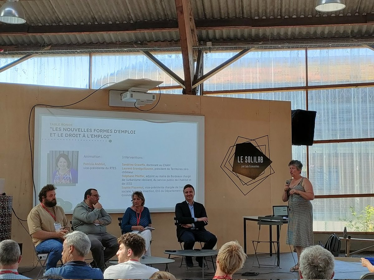 Ouverture AG <a href="/ReseauRTES/">RTES</a>  ce matin à <a href="/nantesfr/">Ville de Nantes</a> <a href="/NantesMetropole/">Nantes Métropole</a> aux @Ecossolies "Les nouvelles formes d'emploi et le droit à l'emploi", l'importance des structures et initiatives de l'#ESS en lien avec les collectivités pr accompagner, innover au service des publics fragiles