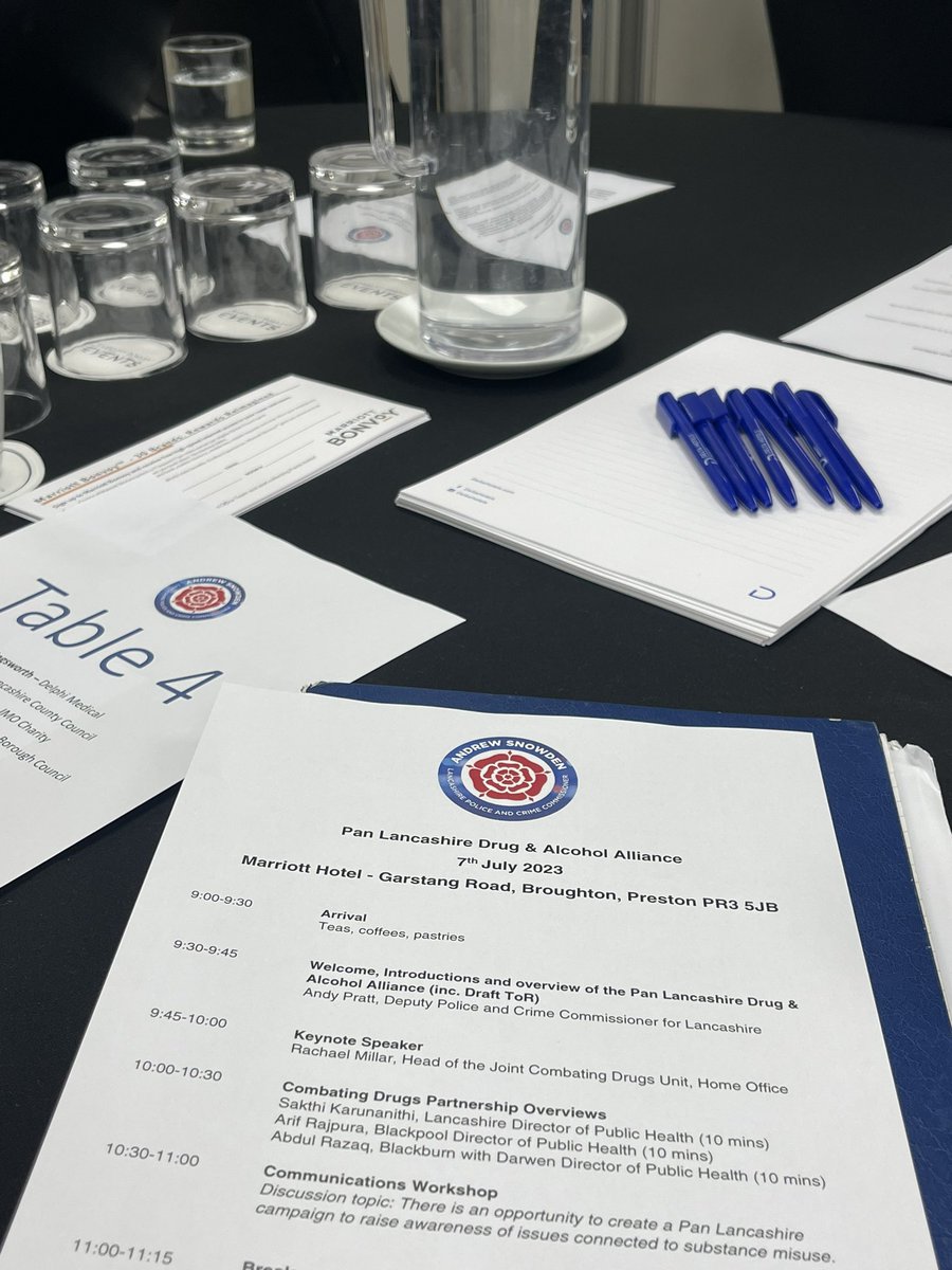 imocharity's tweet photo. Our #ceo is @DeltaHotelsLtd in Preston for the Pan Lancashire Drugs & Alcohol Alliance meeting. Exciting to 👂 Rachael Millar @ukhomeoffice & @DrRajpura @dr_sakthi @BWDDPH 🙏🏽 @LancsPCC @AndyPenwortham @A_J_Snowden for pulling the alliance together. #partnerships #combatingdrugs https://t.co/RynYc3NT2N