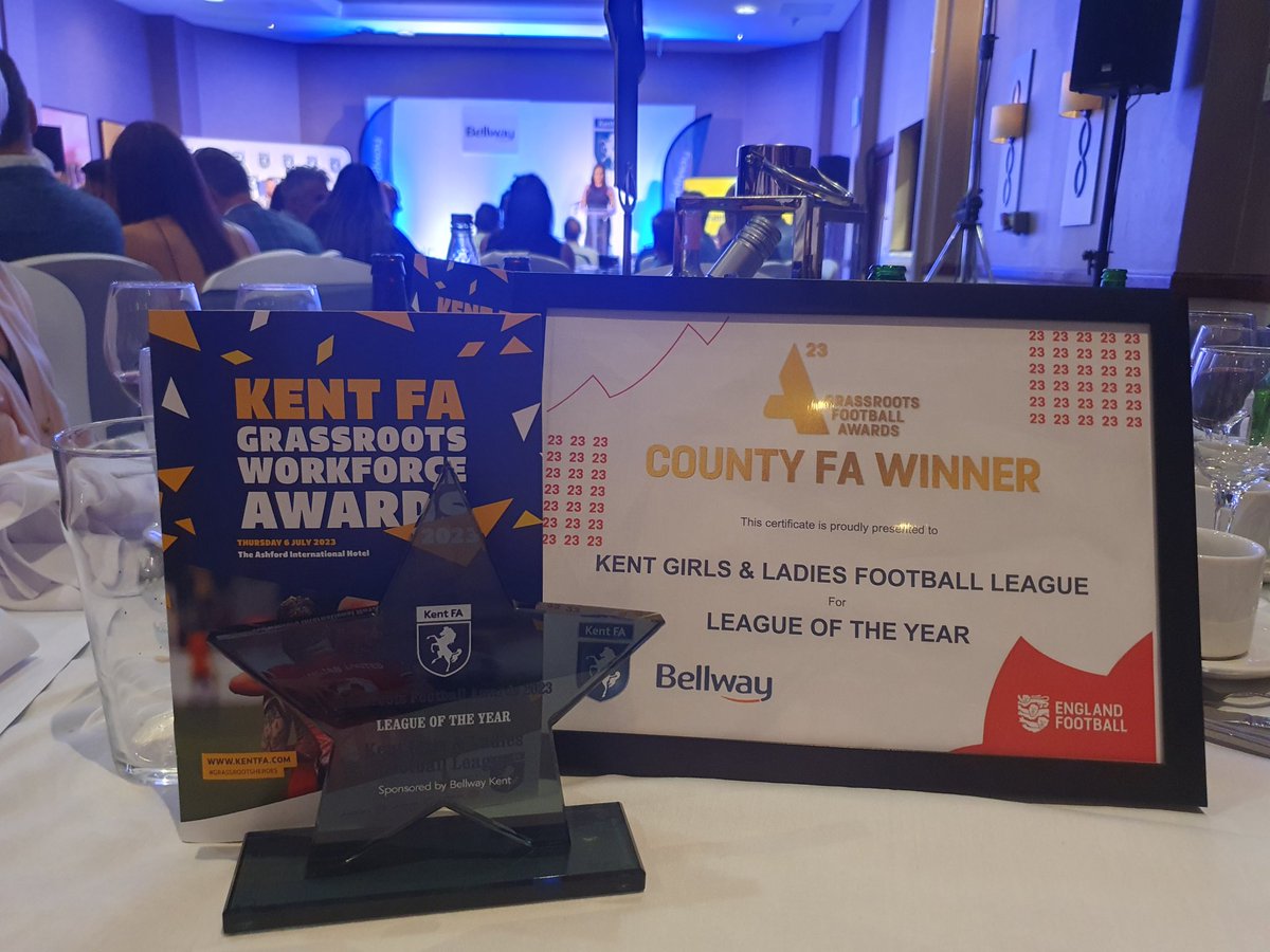 Kent Girls & Ladies Football League tweet media