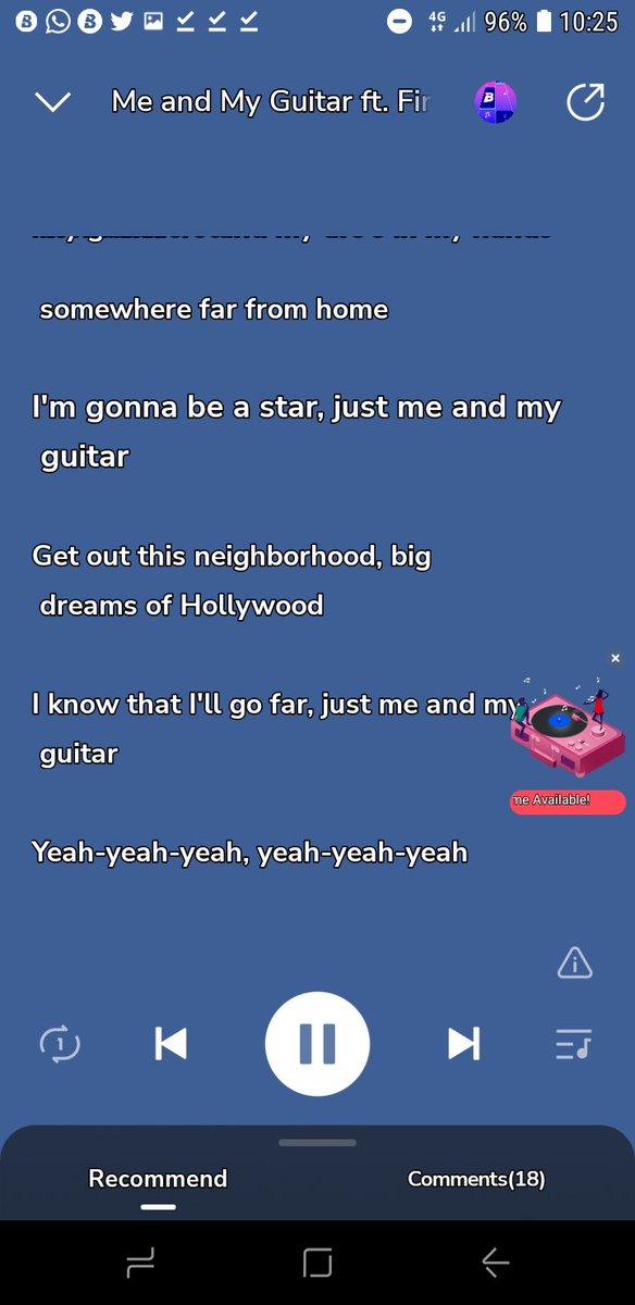 I_s_r_a_e_l_l_a's tweet image. The way i am relating to this Me and my guitar damn i am in tears 
Like i left my mom and dad went to a foreign land to study amd pursue my dream career #Actuarialscience  i mean my life is really in my hands and i hope that one day i will make it