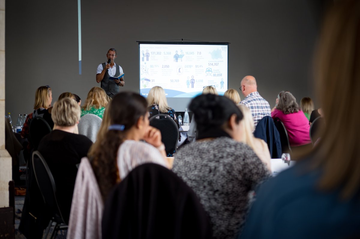 We're holding our Chief Nurse Leadership Conference today!

The day is giving the chance for our leaders to learn, reflect and grow so that they can enable us all to be at our best, which helps us to provide even better care for our patients.