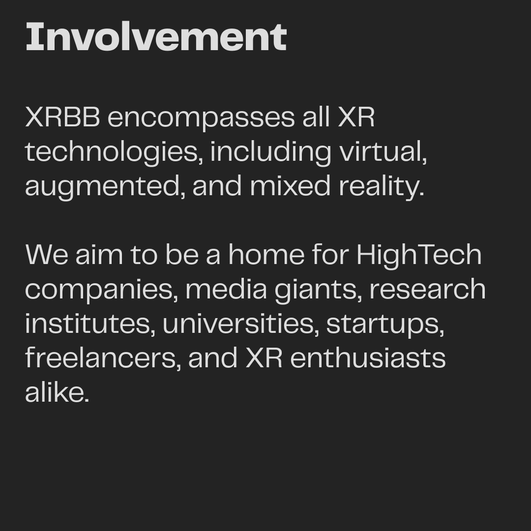XRBB_eV's tweet photo. We're thrilled to announce that our association, formerly known as VRBB, has undergone a major transformation and rebranding. We're now known as XRBB - Extended Reality Berlin-Brandenburg !

What's behind the change?
Swipe to learn more about our new branding! https://t.co/qpv3bvNkLB