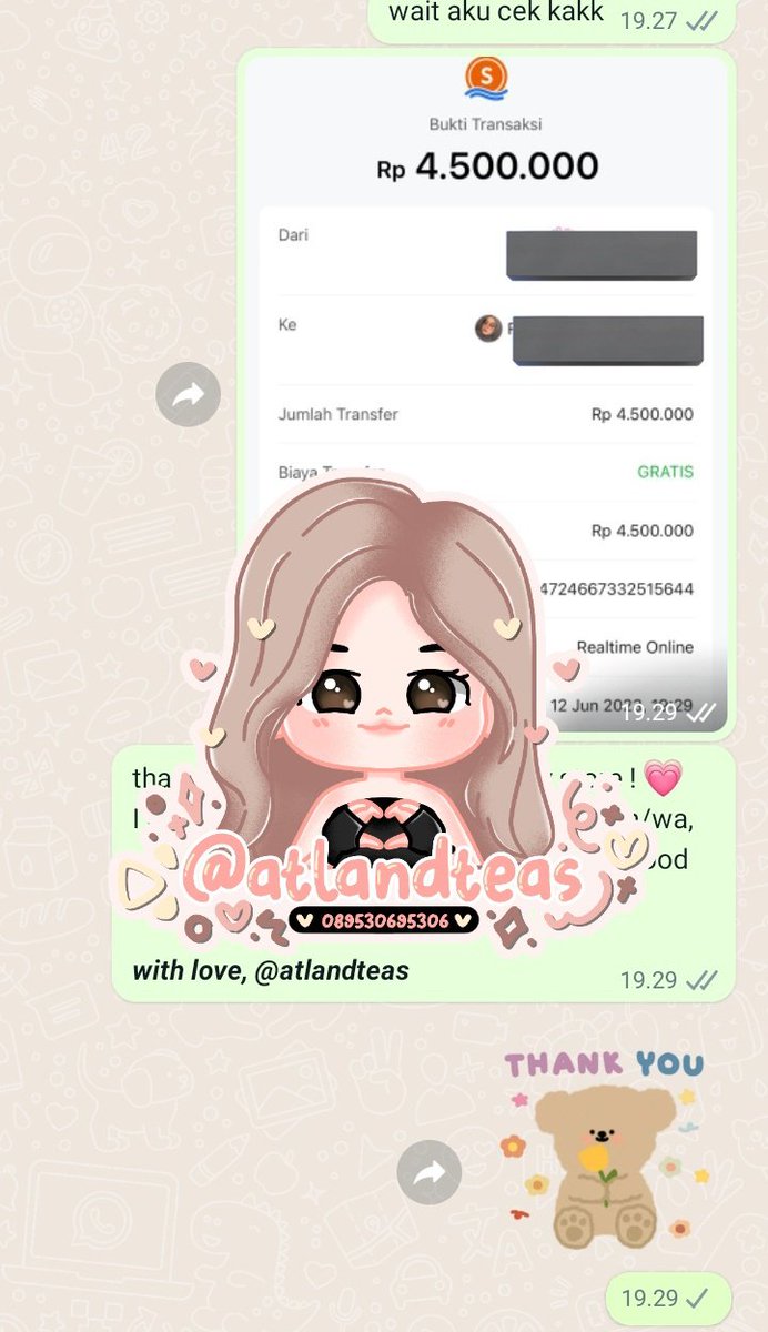 Gestun spaylater 450.000✅
Gestun spaylater 4.500.000✅