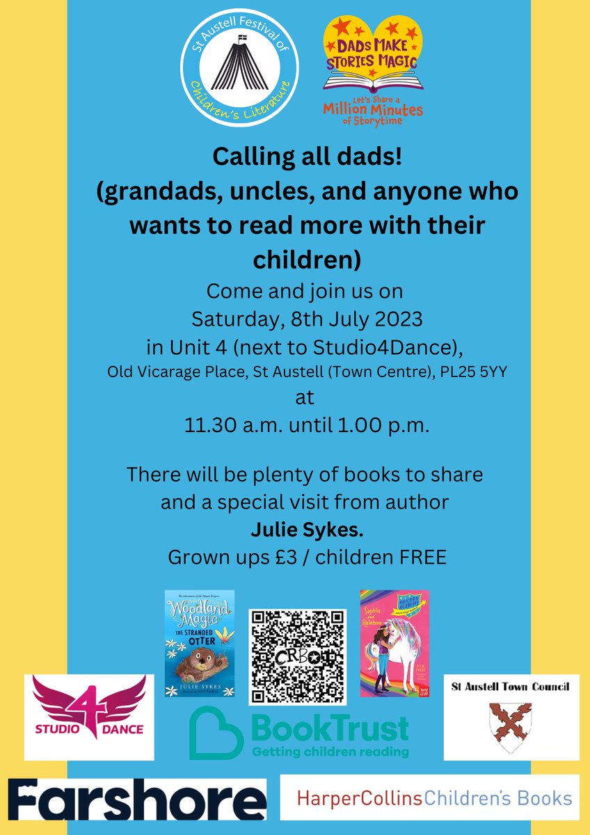 St Austell Festival of Children's Literature tweet media