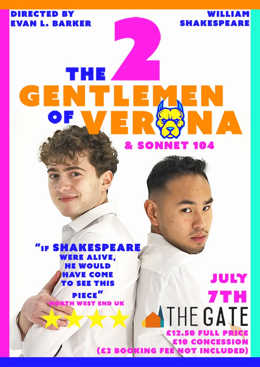 thegatelive's tweet photo. *Tonight* an adaptation of Shakespeare's 'The Two Gentlemen Of Verona &amp; Sonnet 104' @TheGateArts, #Cardiff, doors 7pm.

“An intense ritual of youth. If Shakespeare were alive, he would have come to see this piece.” @NorthWestEnd 

Tickets via @Gigantic: https://t.co/GOkupaf8Lf https://t.co/UzmW9tdUEJ
