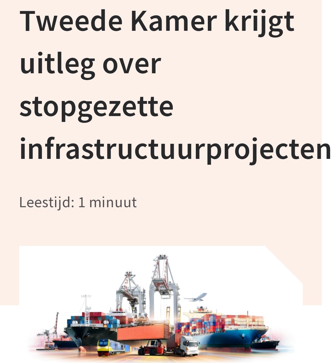 Minister Harbers van <a href="/MinIenW/">Ministerie van Infrastructuur en Waterstaat</a> gaat deze zomer de afwegingen per stopgezet infraproject met de Tweede Kamer delen. Dat liet de minister gisteren weten tijdens het plenaire debat over dit onderwerp.
evofenedex.nl/actualiteiten/…