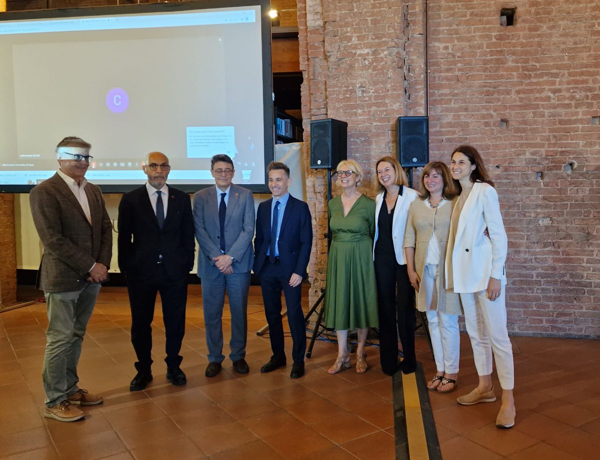TOUR4EU (@tour4eu) on Twitter photo La giornata dedicata alle <a href="/MSCActions/">Marie Skłodowska-Curie Actions</a> sta per iniziare!
Unisciti a noi nel suggestivo complesso di S. Francesco dell'<a href="/unisiena/">Università di Siena</a>
Ci aspettano tante opportunità di ricerca e mobilità internazionale per accademici e ricercatori🚀 La giornata dedicata alle <a href="/MSCActions/">Marie Skłodowska-Curie Actions</a> sta per iniziare!
Unisciti a noi nel suggestivo complesso di S. Francesco dell'<a href="/unisiena/">Università di Siena</a>
Ci aspettano tante opportunità di ricerca e mobilità internazionale per accademici e ricercatori🚀