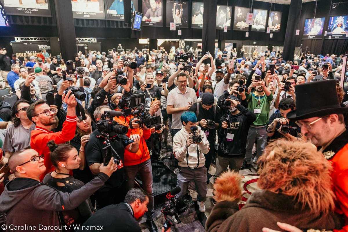 Ended Day 1 of <a href="/WSOP/">WSOP - World Series of Poker</a> Main Event w 105,800.  Cool picture!!

My haters, not many, (feels like 98% like me) get blocked by me on Twitter. Then they ask me to unblock them! I guess they can’t see my tweets anymore w/out some effort. I always unblock when they ask in person