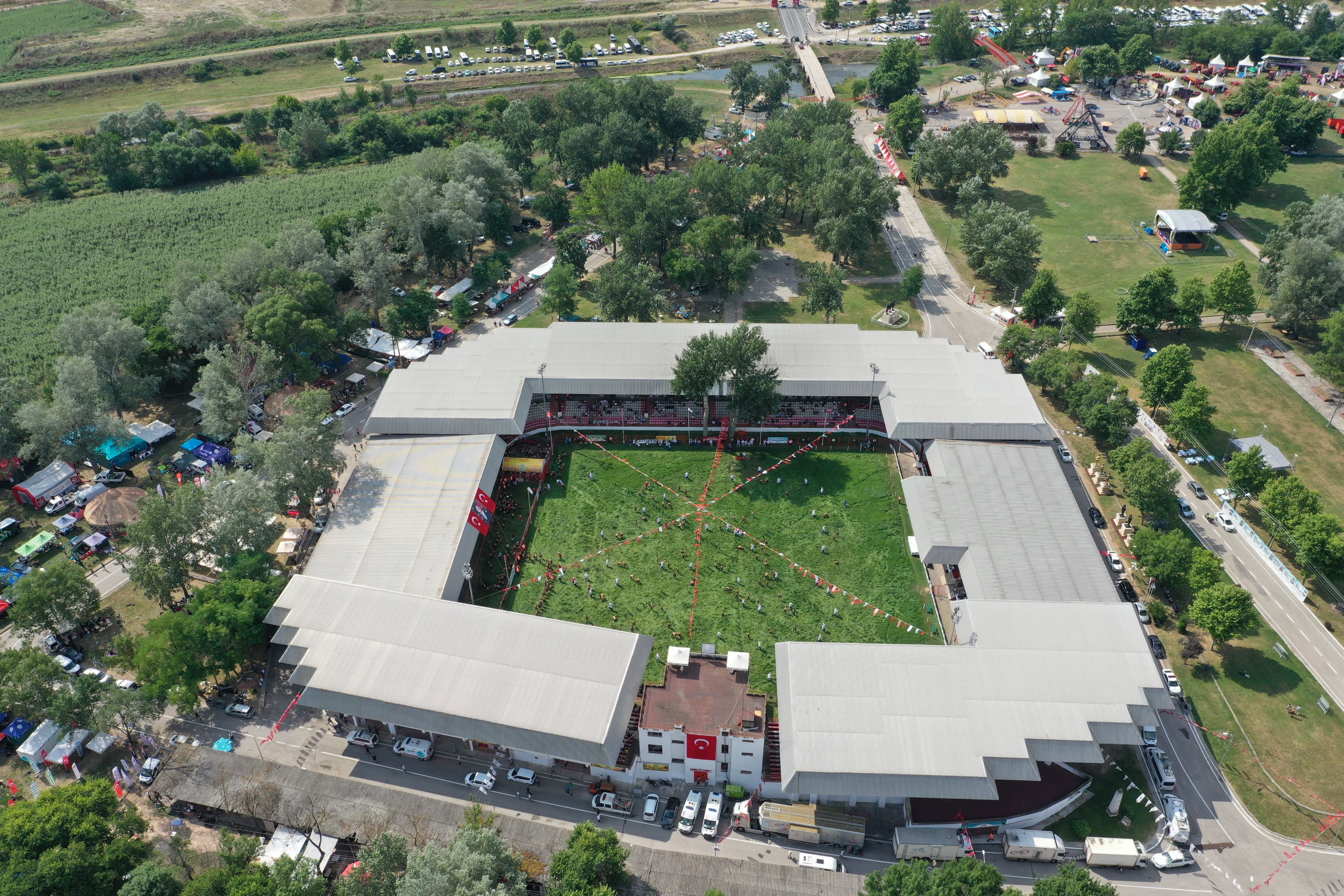 Kırkpınar Kuş Bakışı