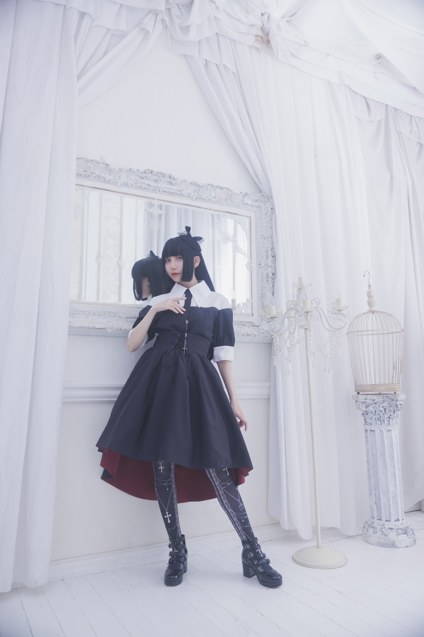 秋田市 美品ミホマツダ ゴスロリロリータ 原宿MIHO MATSUDA