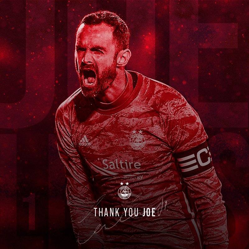 AberdeenFC's tweet photo. 🎶 Joe, Joe, super Joe 🎶

Thank you for everything Joe ❤️ https://t.co/f69r5czKlc