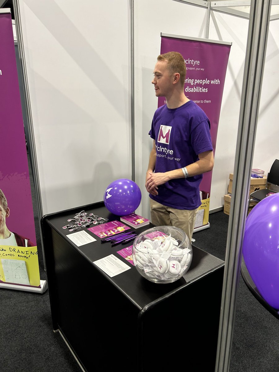 WarringtonGrCo's tweet image. We are at the Autism show at Manchester Central today and tomorrow for the Autism show. Come along to the stand and say hi and find out all about what we do @meetmacintyre and Rory may even show off his yo-yo skills with the new Macintyre branded merch 👍🏻