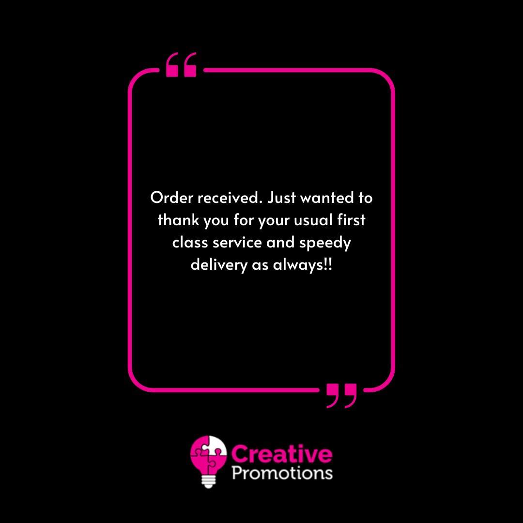 creativepromouk's tweet image. Thank you for this incredible #review 🙌

#CreativePromotions #PromotionalGitfs #PersonalisedGifts #PocketGifts #Gifts #Bags #PlasticBags #Mugs #Clothing #BespokeClothing #PrintServices #Keyrings #Magnets