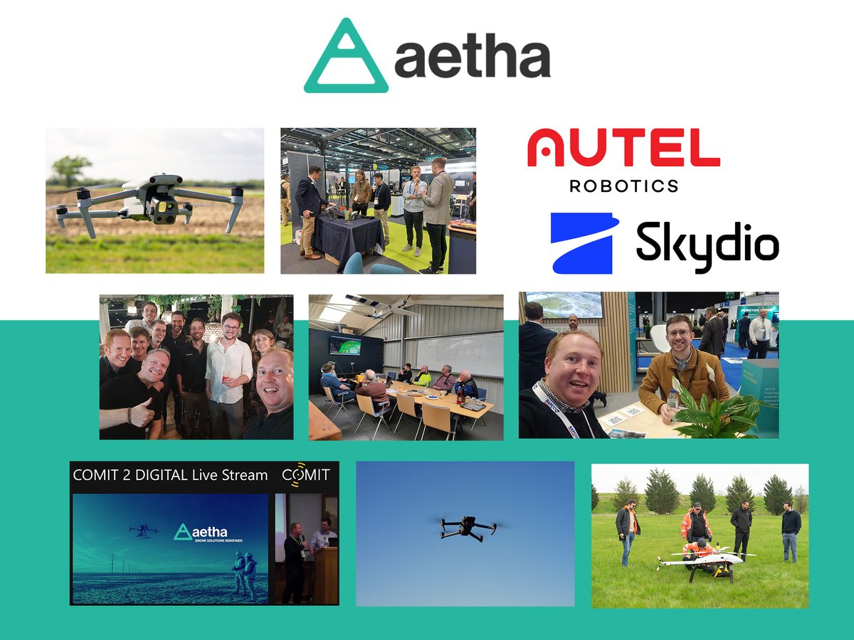 We are halfway through 2023, here's what we've got up to. We've partnered with @autel and @skydio. Attended BAPCO, @GeoBusiness, Comit 2 Drones and the annual @yellowscan event. And we've hosted 2 demo days! Bring on the rest of 2023. #2023recap #intotheaetha