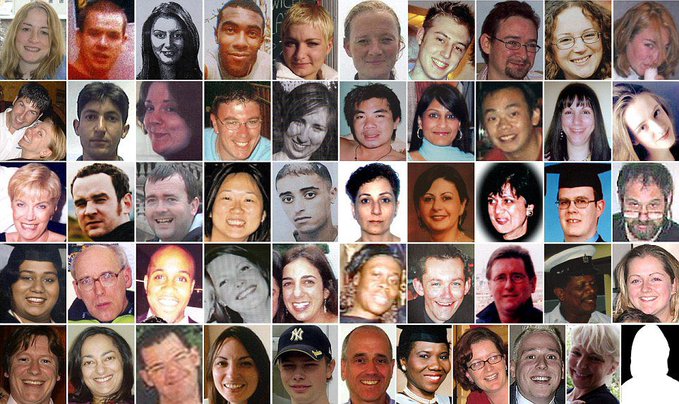 I was walking into Kings Cross station to get the Piccadilly line when the bombs went off. Police started screaming at people to get out of the station. Spent the rest of the day in shock. God bless these people and their families #londonbombings