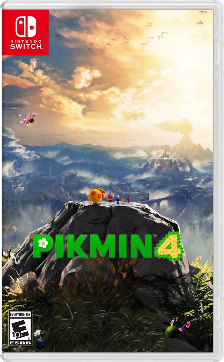 cottagecory's tweet photo. Really excited for Pikmin 4 https://t.co/UdnofWcpro