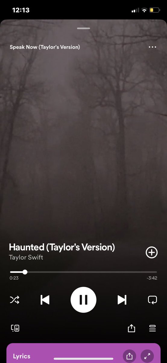 sarahluvsaugust's tweet photo. am i crazy or is the background of haunted the folklore forest? https://t.co/9CVFjXPunK