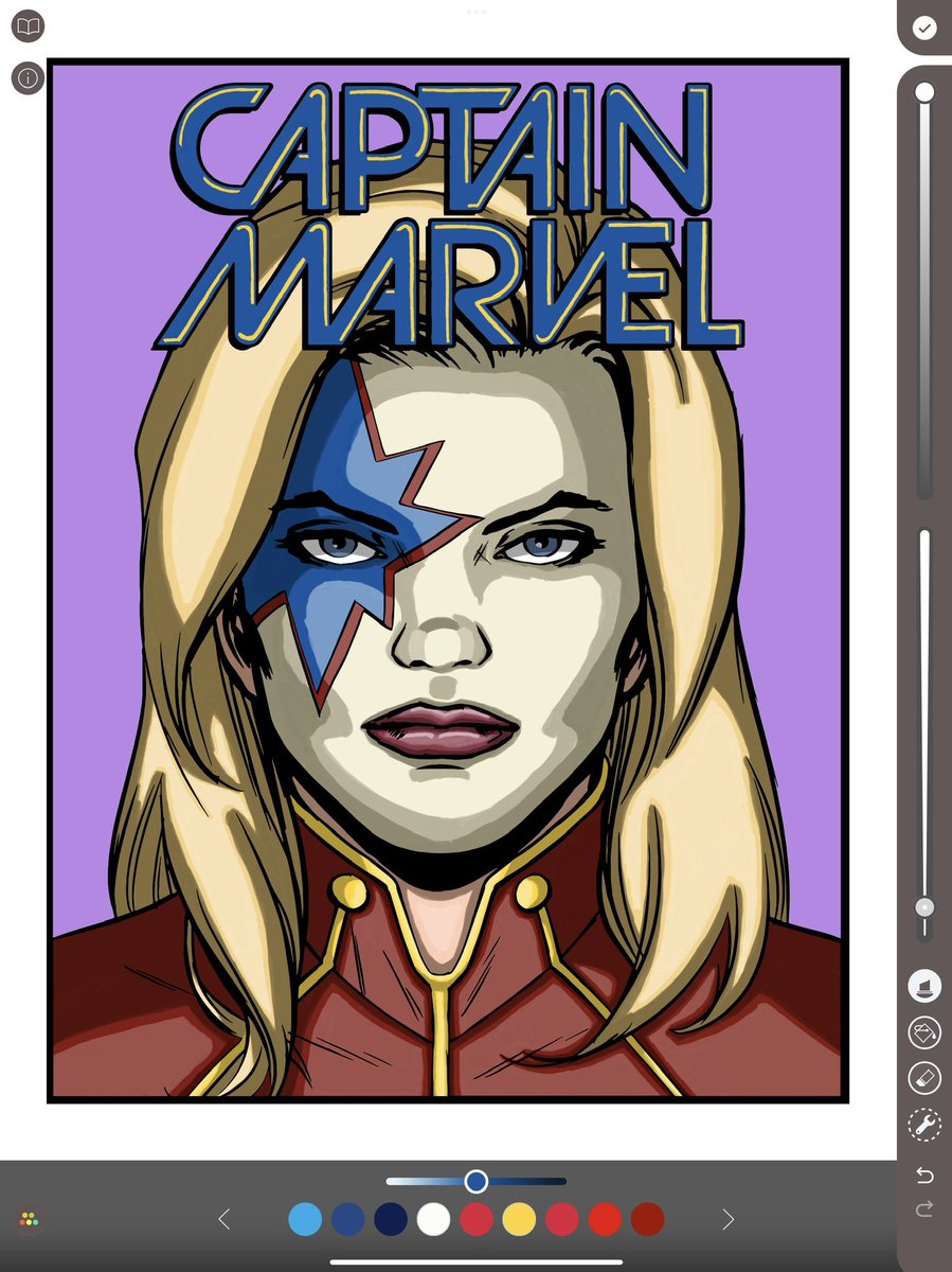 PaigeChristineR's tweet photo. Finished up a couple of fun ones the past few days. #Marvel #coloryourown https://t.co/uNffngpz7s