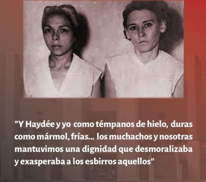 ✔️🔴⚫El 26 de Julio fue una fecha muy importante para #Cuba marcó el reinicio de la lucha por la libertad. 

Muchas mujeres cubanas se destacaron antes y después, pero Melba y Haydee fueron ejemplos de mujeres revolucionarias. 
#MujeresEnRevolución
#IzquierdaLatina