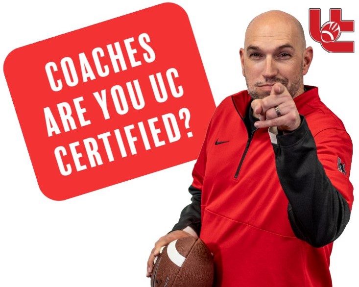 Coaches Get Certified ASAP! UCfootball.org

Coaches certification must be completed by July 15, 2023.