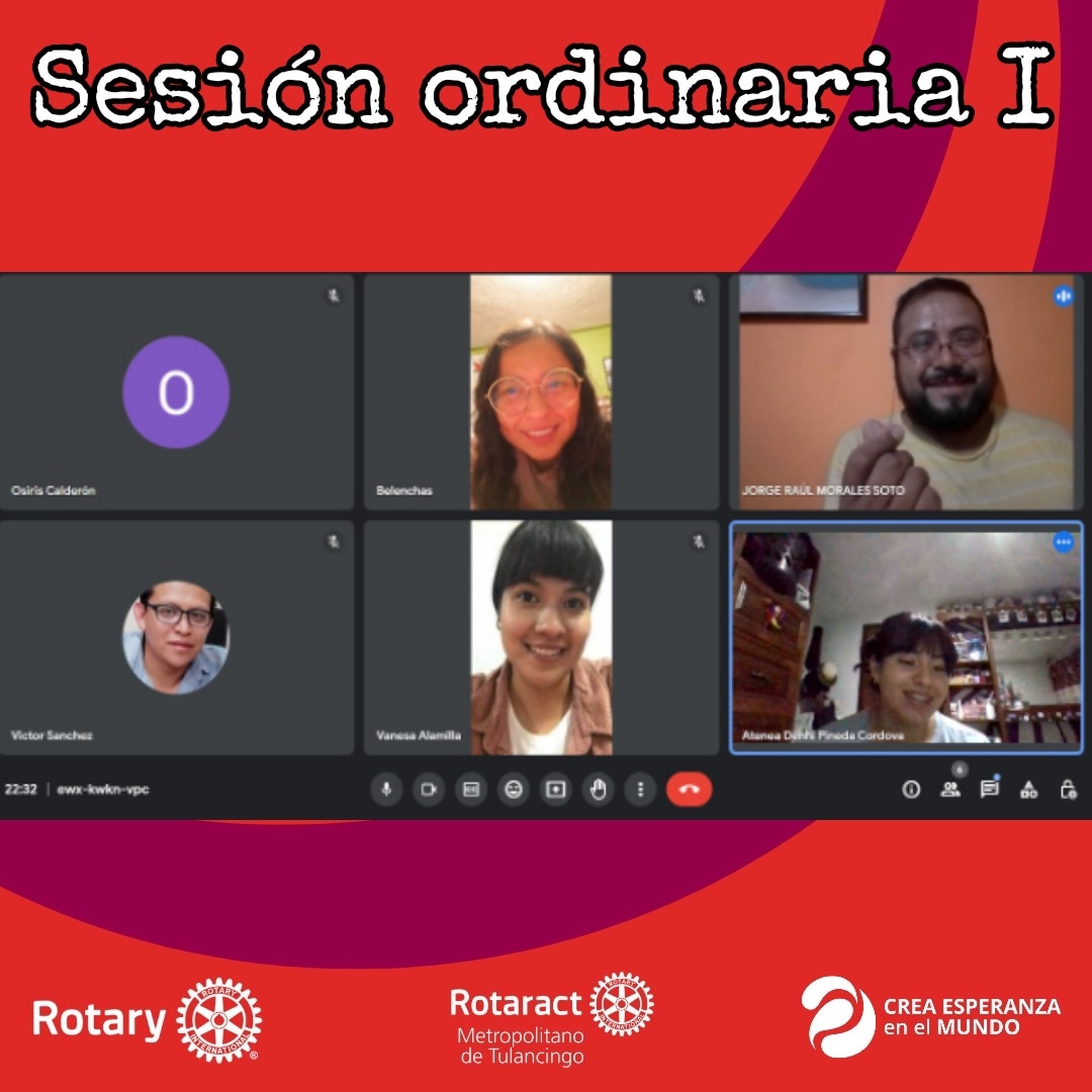 rotaractmett's tweet photo. Esta noche tuvimos nuestra primer sesión del año Rotario 2023-2024, estamos listos para #CrearEsperanzaEnElMundo de la mano de nuestra presidenta Atenea Pineda, este es el inicio de un excelente año para el club. 🤜⚙️🤛
#PoderMett
#D4170
#Team4170 https://t.co/yewJktRaZd