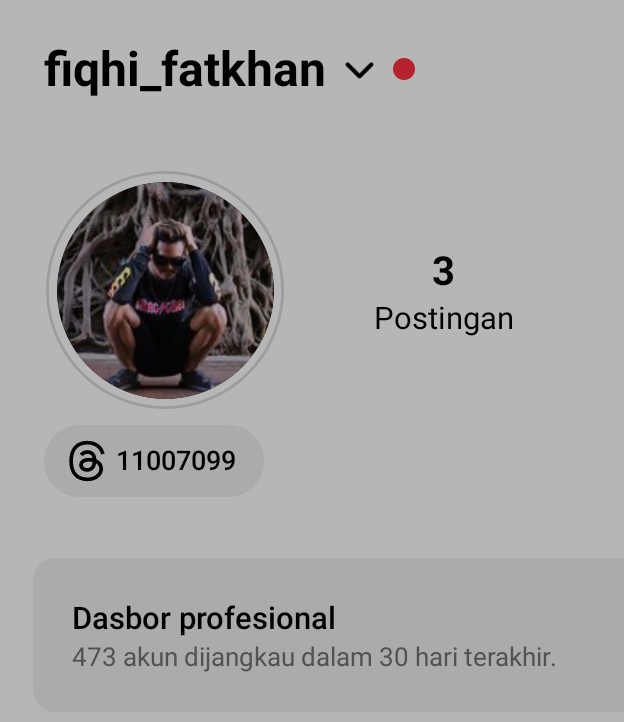 dikpiki's tweet photo. Niatnya pengen hide profil Threads yg di bio ig, biar kosong sekalian kyk biasanya. Tapi sayang karna aku kedaftar di Threads dengan nomer cantik wkwk https://t.co/yy3sNil9Ak