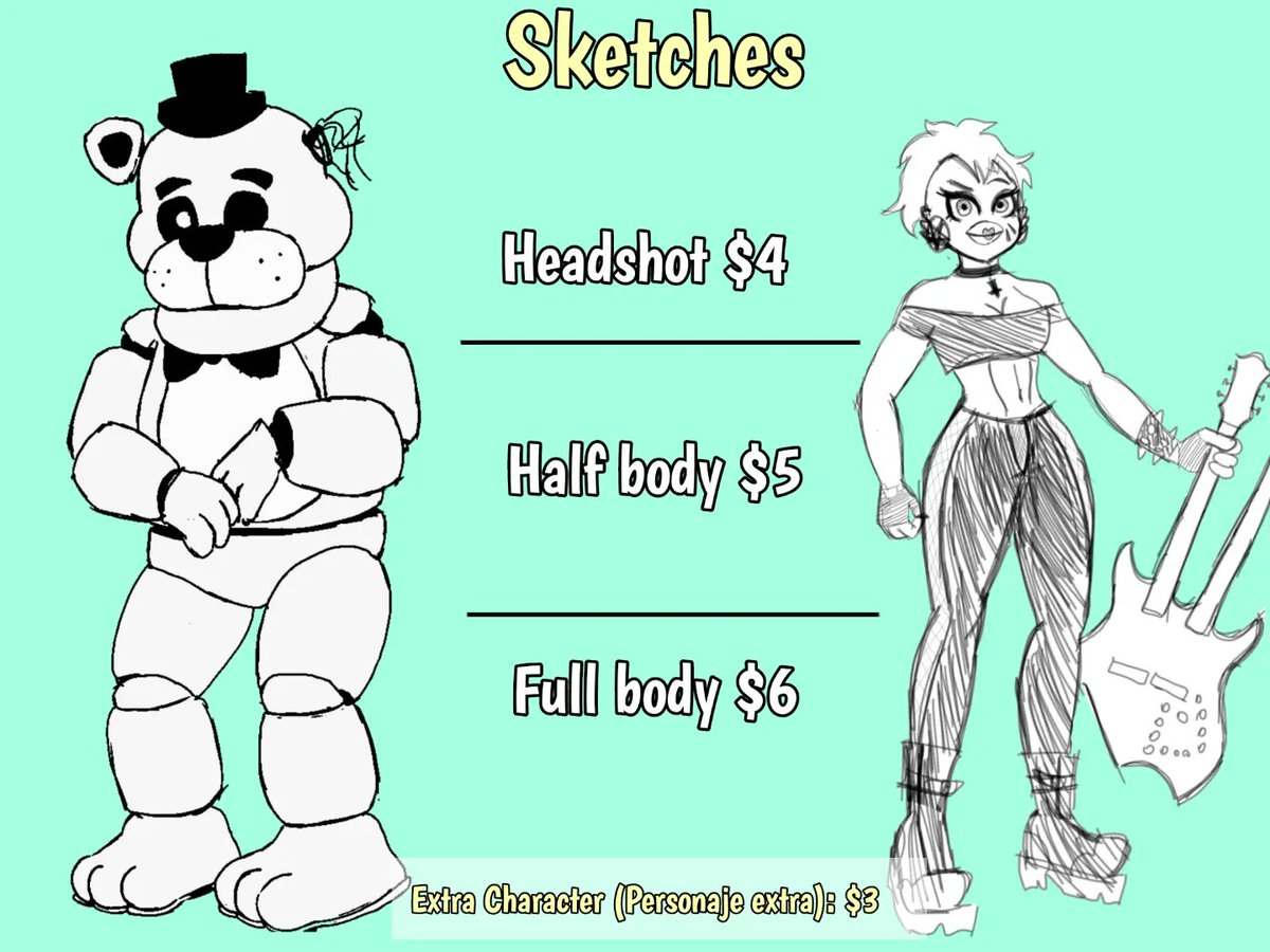 valgoverger's tweet photo. Holis, tengo comisiones abiertas por si a alguien le interesa// Hi I opened commission if you're interested

Gracias por su atención 🙌✨💕 https://t.co/3Py8tVauNt
