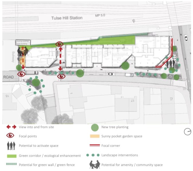 PalaceRoadSW2's tweet photo. 76 social rent flats planned as part of a 7-storey residential development next to the train station on Avenue Park Road, Tulse Hill.
Request for planning permission currently with Lambeth Council.
https://t.co/K6Pmij9mhM https://t.co/rbli0JuxTE