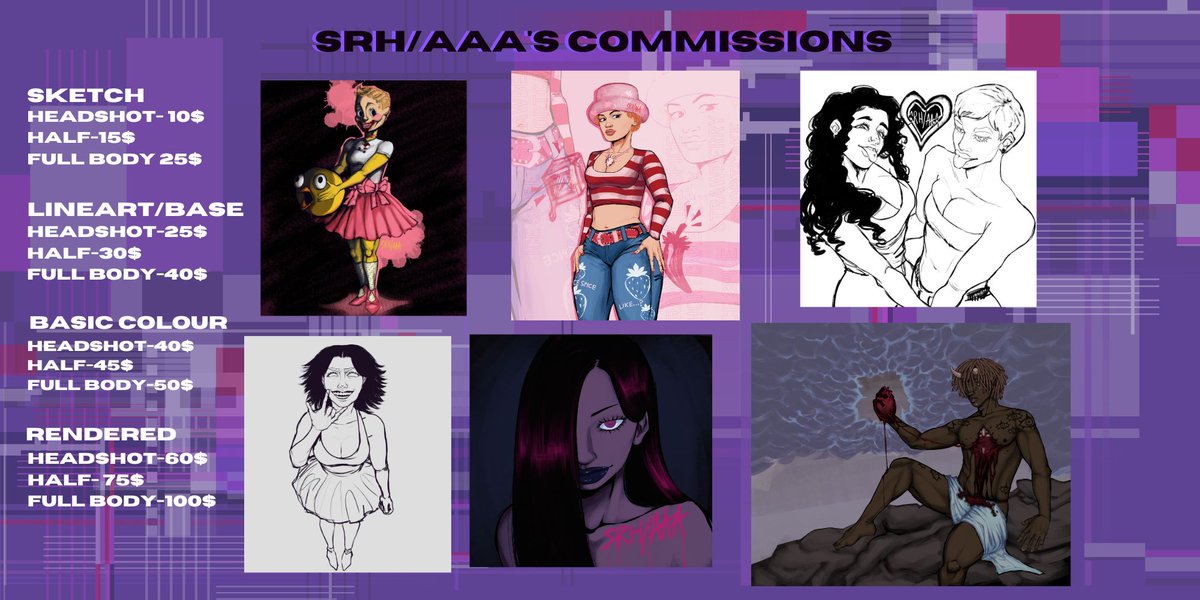 srh_aaa13's tweet photo. Commission Details !!
Paypal Link:
https://t.co/y2sPQwSeAj https://t.co/nHhDSRkBCJ