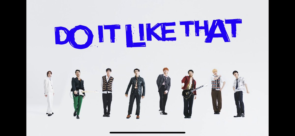 Well, “Do it like that”!

DO IT LIKE THAT OUT NOW 
#DoItLikeThat #JonasBrothers   
DO IT LIKE TXT &amp; JOBROS     
#TOMORROW_X_TOGETHER 
<a href="/TXT_members/">TOMORROW X TOGETHER</a> <a href="/jonasbrothers/">Jonas Brothers</a>